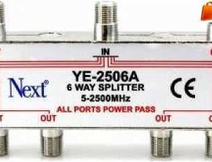 NEXT YE-2506A 1/6 5-2500 MHZ SPLİTTER